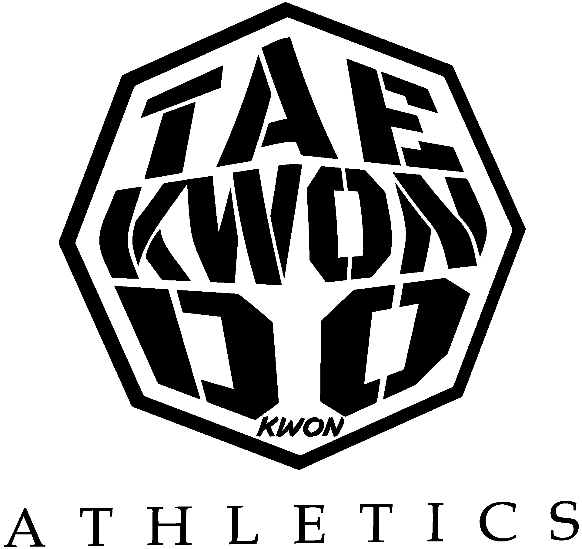 T-Shirt chest print Taekwondo Octagon