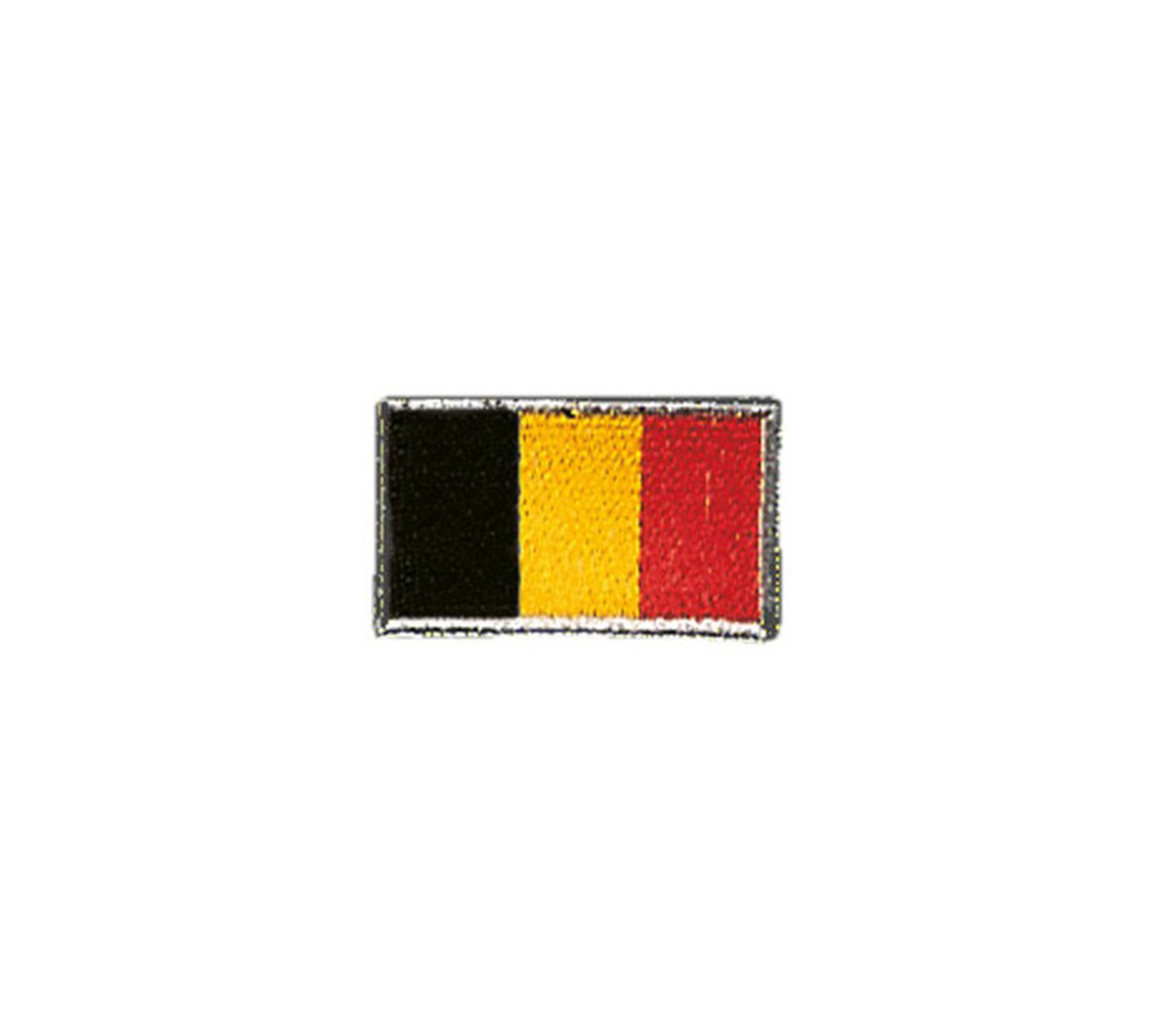 Sewn badges national flags