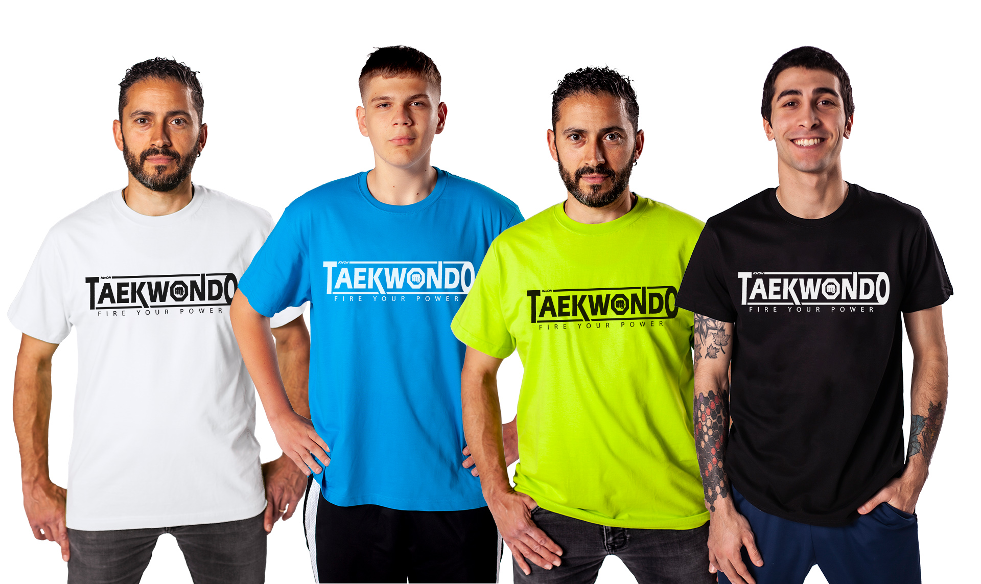 T-Shirt Chest print Taekwondo Fire