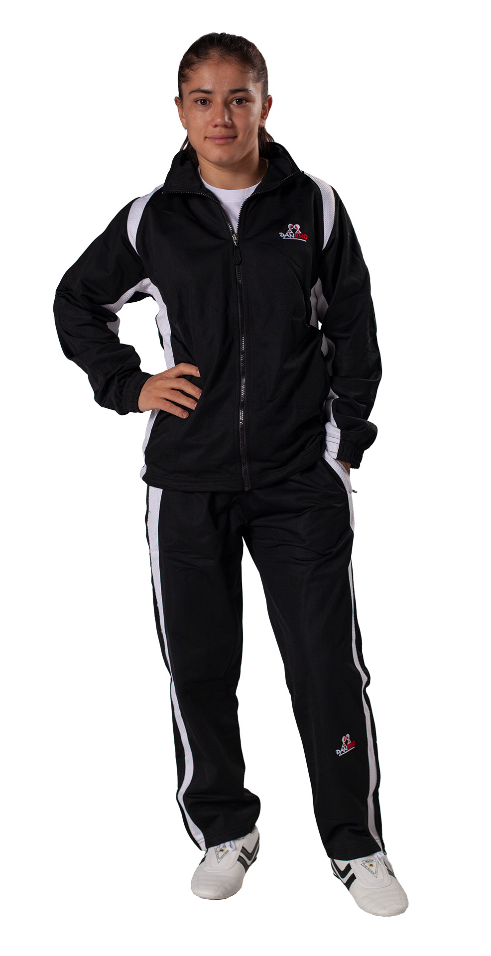 DANRHO Tracksuit classic black/white