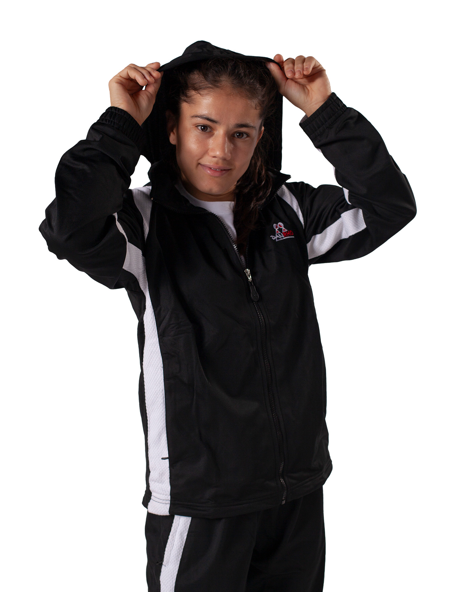 DANRHO Tracksuit classic black/white