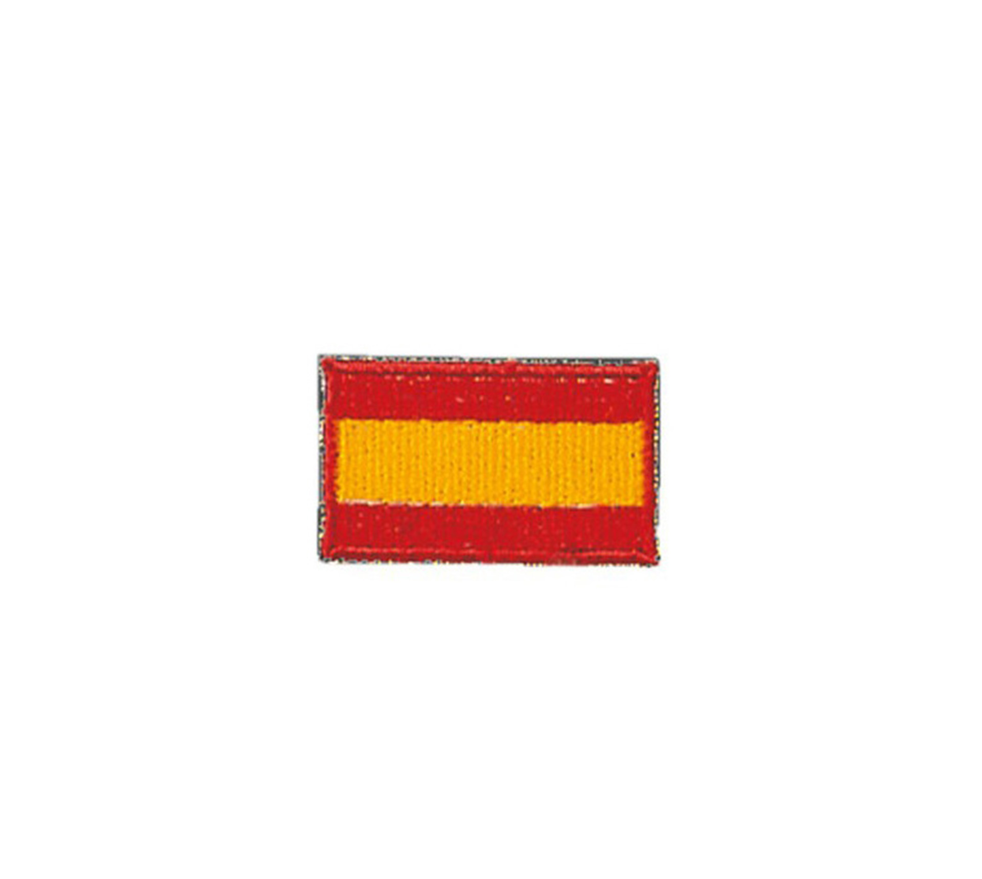 Sewn badges national flags
