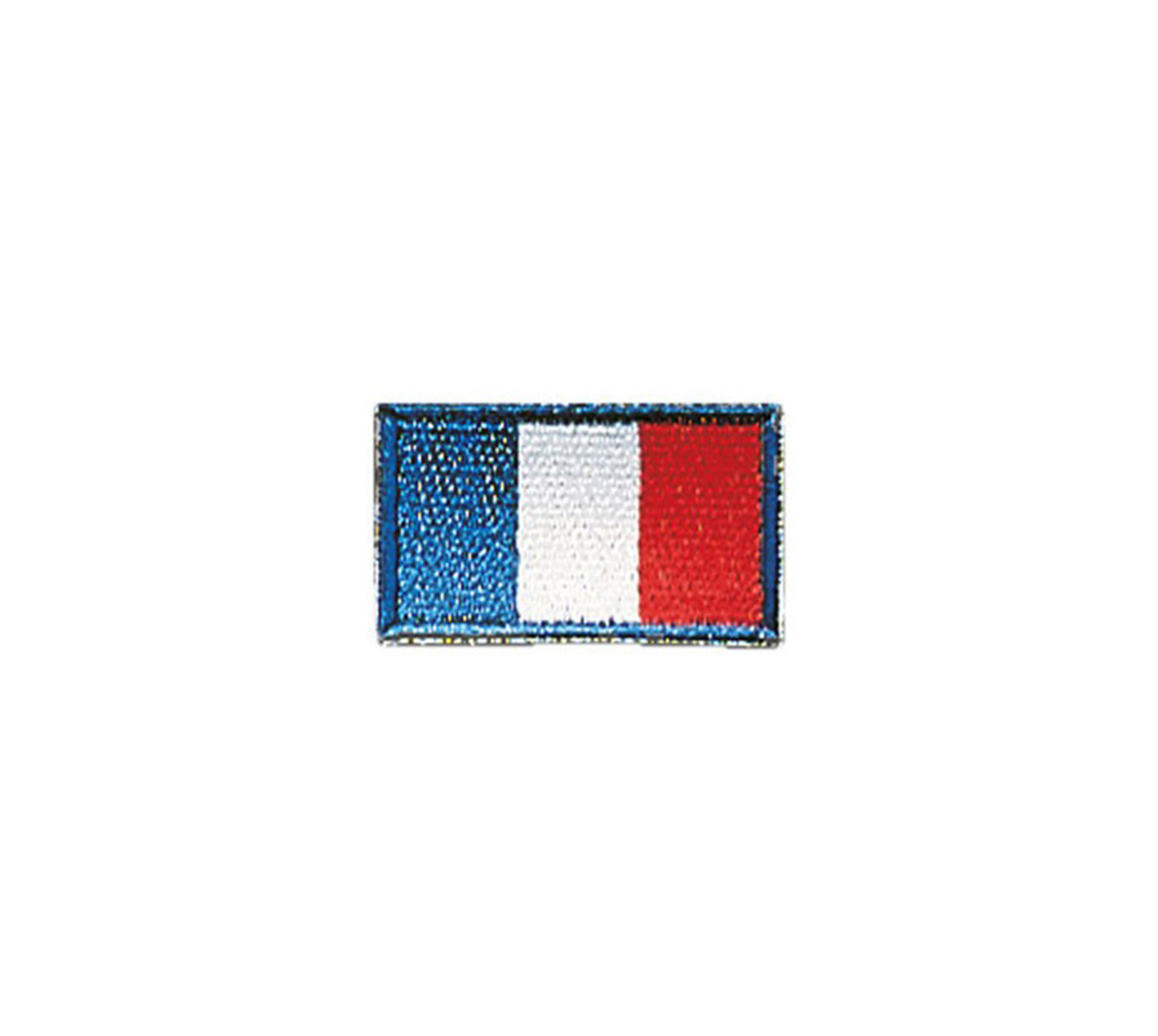Sewn badges national flags