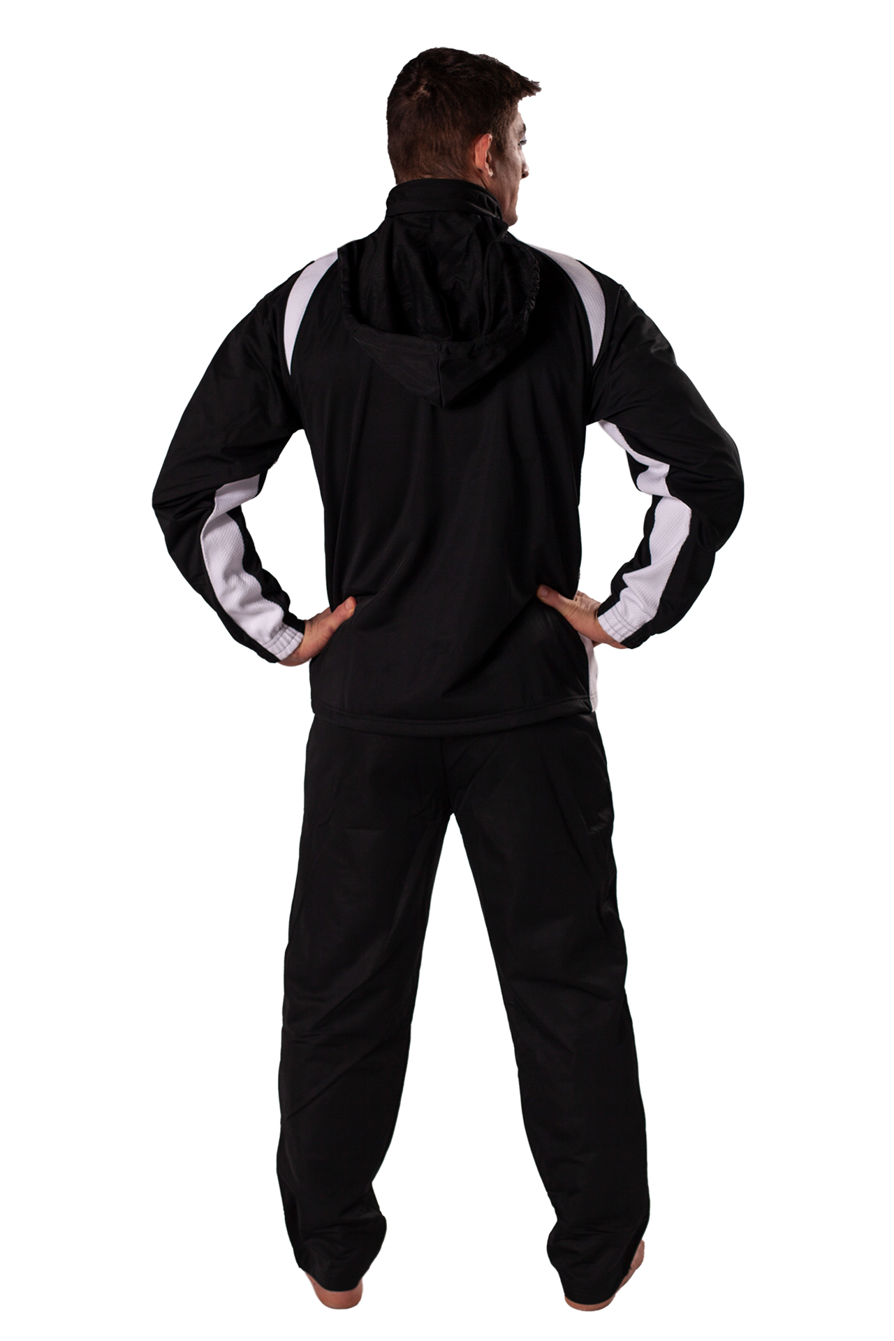 DANRHO Tracksuit classic black/white