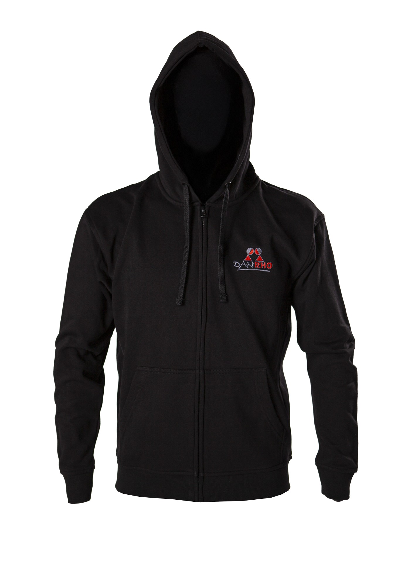 DANRHO Zip Hoody / Zipper black with logo