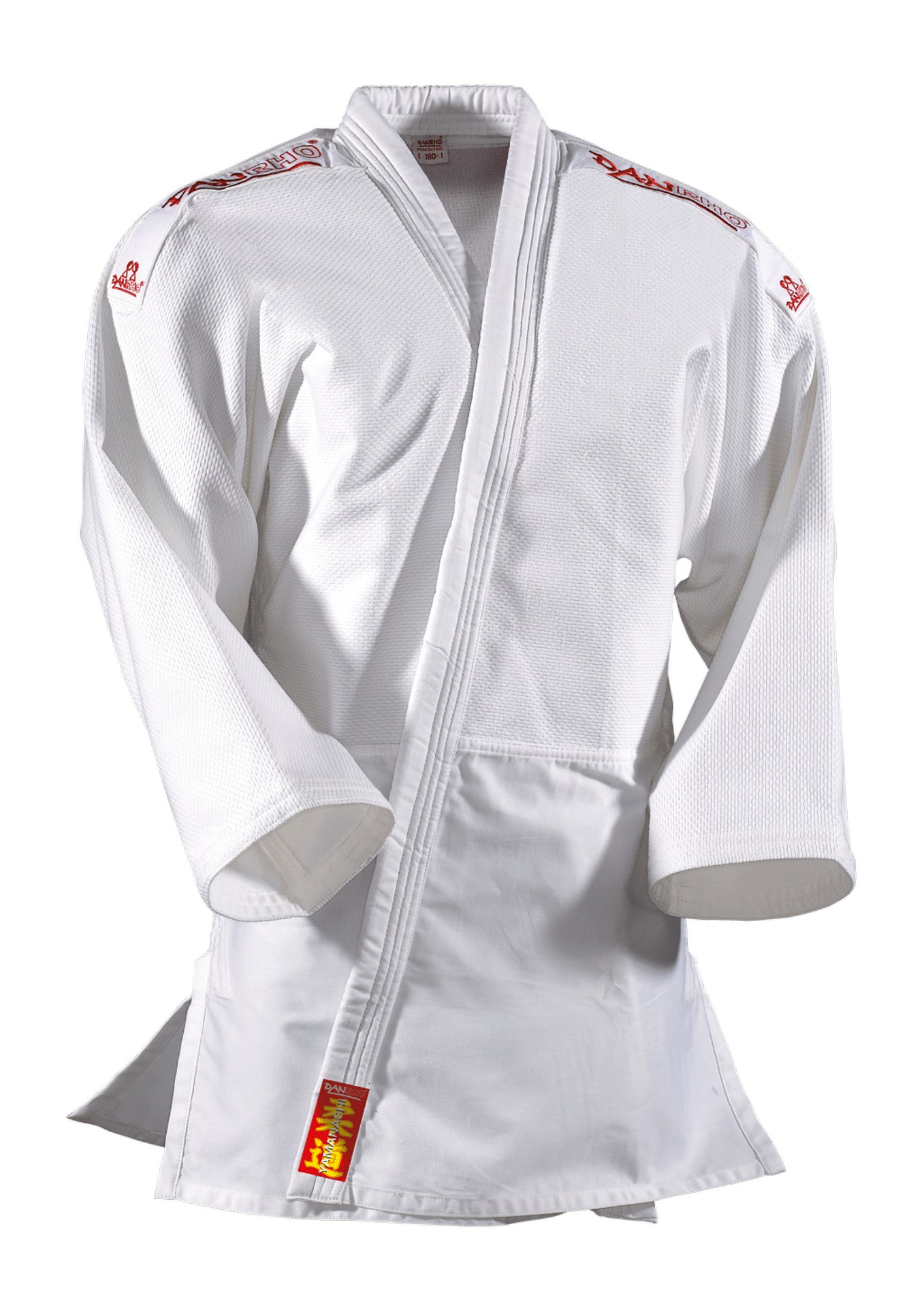 DANRHO Judo Uniform Yamanashi with shoulder stripes blue or white