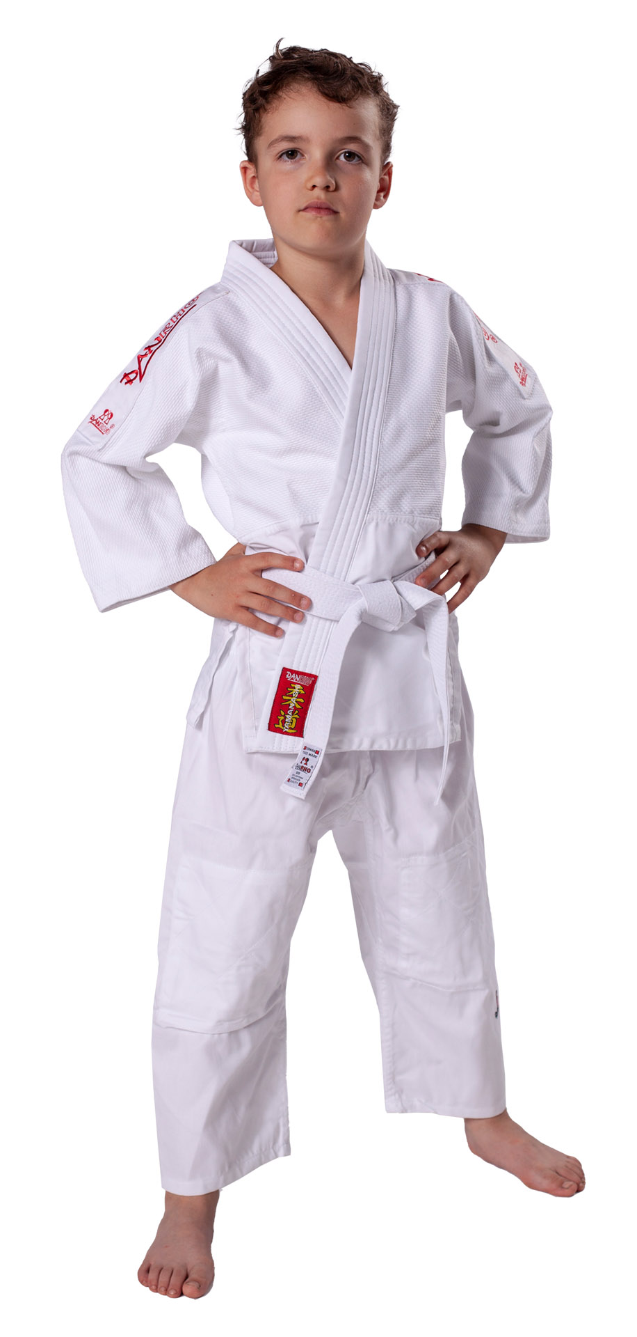 DANRHO Judo Uniform Yamanashi with shoulder stripes blue or white