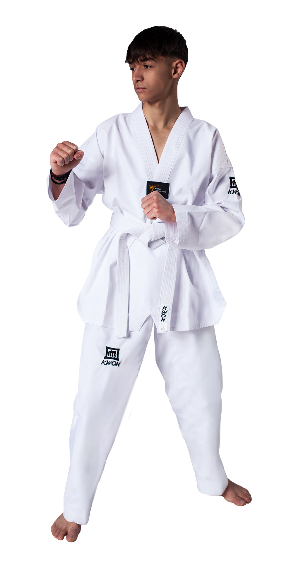 Taekwondo Uniform Premiere Plus white lapel
